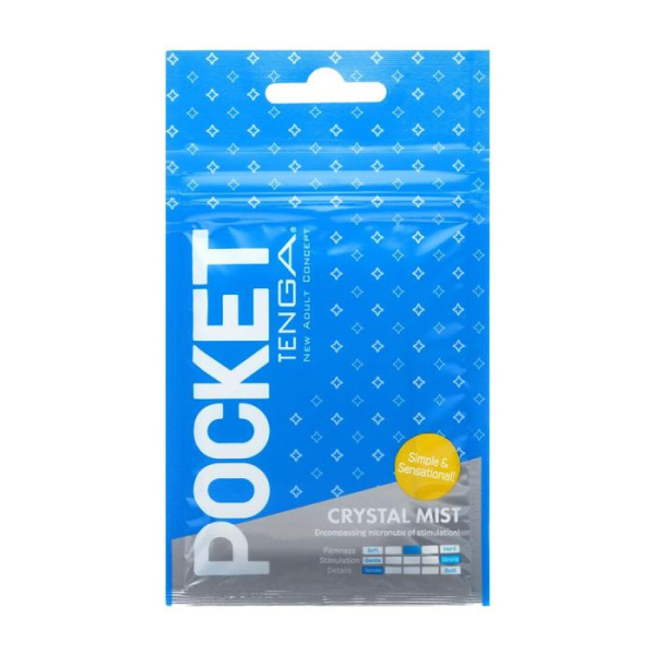 купити Мастурбатор TENGA Pocket Crystal Mist