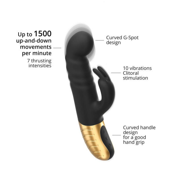 купить Вибратор Dorcel G-STORMER с возвратно-поступательным движением головки, стимуляция точки G