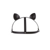 фото Маска кошечки Bijoux Indiscrets MAZE - Cat Ears Headpiece Black, экокожа