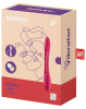 фото Универсальный гибкий вибратор для пар Satisfyer Elastic Joy Red  || фото Універсальний гнучкий вібратор для пар Satisfyer Elastic Joy Red 
