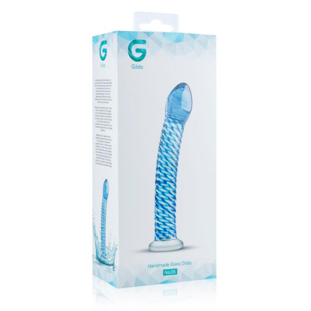 фото Стеклянный дилдо Gildo Glass Dildo No. 5  || фото Скляний дилдо Gildo Glass Dildo No. 5 