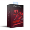 фото Набор Feral Feelings BDSM Kit 5 Red, наручники, поножи, коннектор, маска, паддл  || фото Набір Feral Feelings BDSM Kit 5 Red, наручники, поножі, конектор, маска, паддл 