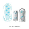 фото Мастурбатор Tenga FLIP ORB - Blue Rush, с изменяемым сжатием, со стимулирующими  шариками внутри  || фото Мастурбатор Tenga FLIP ORB — Blue Rush, з можливістю зміни тиску та стимулювальними кульками всереди 