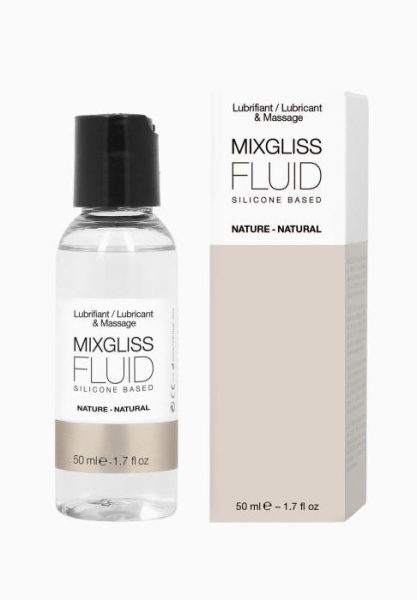 купити Лубрикант на силіконовій основі MixGliss FLUID NATURE (50 мл) без запаху