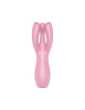 фото Клиторальный вибратор Satisfyer Threesome 3 Pink с тремя пальчиками  || фото Кліторальний вібратор Satisfyer Threesome 3 Pink з трьома пальчиками 