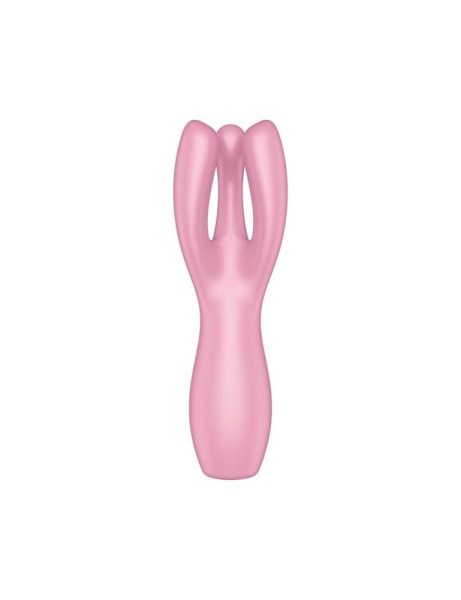 купить Клиторальный вибратор Satisfyer Threesome 3 Pink с тремя пальчиками