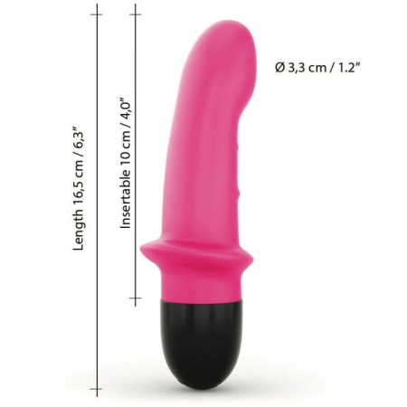 фото Вибратор Dorcel Mini Lover Magenta 2.0 перезаряжаемый, для точки G и массажа простаты  || фото Вібратор Dorcel Mini Lover Magenta 2.0 перезаряджуваний, для точки G і масажу простати 