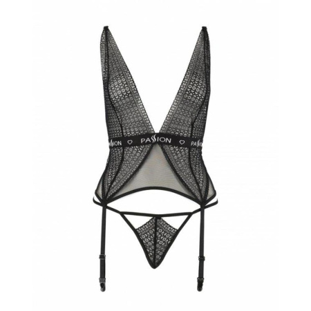 фото MIRAJANE CORSET black L/XL - Passion Exclusive  || фото MIRAJANE CORSET black L/XL - Passion Exclusive 