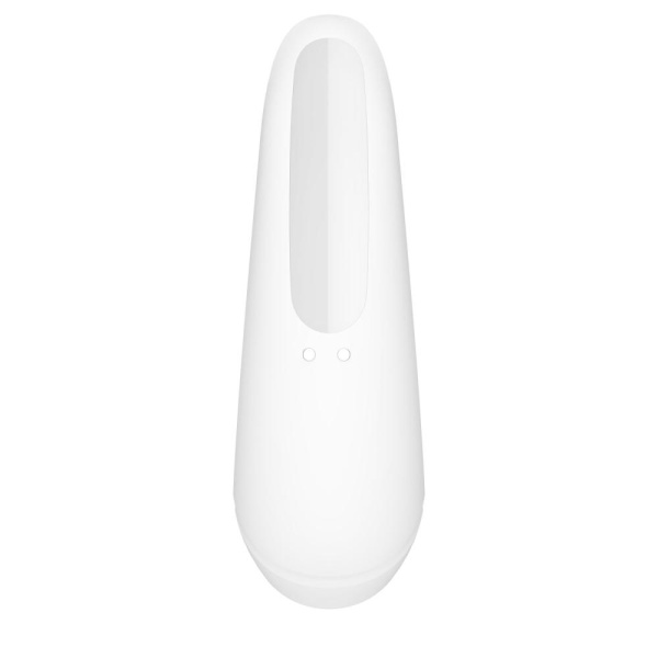 купити Вакуумный клиторальный стимулятор Satisfyer Curvy 1+ White