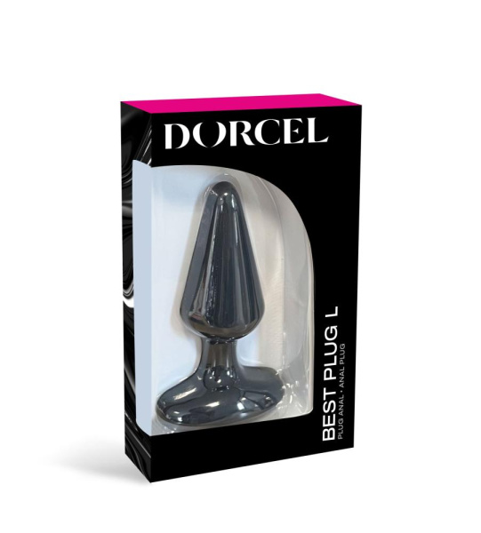 купить Анальная пробка Dorcel Best Plug L мягкий soft-touch силикон, макс. диаметр 5,1см
