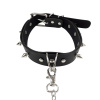 фото Ошейник с шипами и поводком Art of Sex - Collar Spikes and Leash  || фото Нашийник з шипами та повідцем Art of Sex - Collar Spikes and Leash 