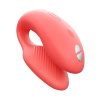 фото Смарт-вибратор для пар We-Vibe Chorus Crave Coral, сенсорное управление вибрациями сжатием пульта