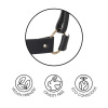 фото Флоггер Bijoux Indiscrets MAZE - Tassel Flogger Black  || фото Флогер Bijoux Indiscrets MAZE — Tassel Flogger Black 