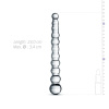 фото Стеклянный дилдо в виде бусин Gildo Glass Dildo No. 20  || фото Скляний ділдо у вигляді намистин Gildo Glass Dildo No. 20 