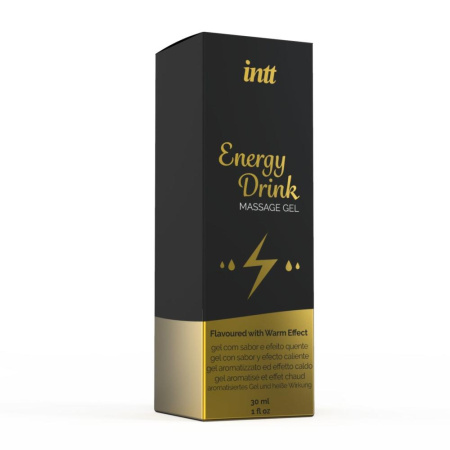фото Массажный гель для интимных зон Intt Energy Drink (30 мл) разогревающий  || фото Масажний гель для інтимних зон Intt Energy Drink (30 мл) розігріваючий 