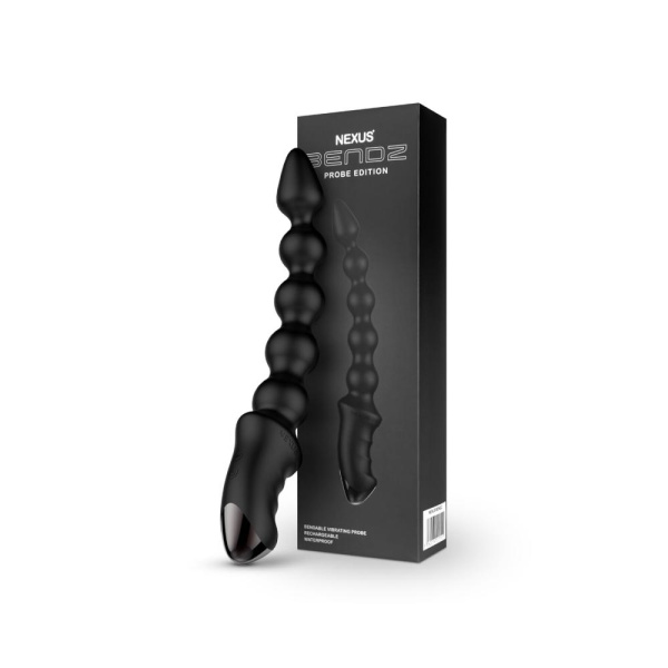 купить Анальный вибратор-бусы Nexus BENDZ Bendable Vibrator Probe Edition, эффект памяти формы