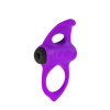 фото Эрекционное виброкольцо Adrien Lastic Lingus MAX Violet с язычком для стимуляции клитора