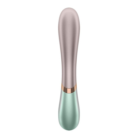 фото Смарт вибратор-кролик с подогревом Satisfyer Hot Lover Green  || фото Смарт вібратор-кролик із підігрівом Satisfyer Hot Lover Green 