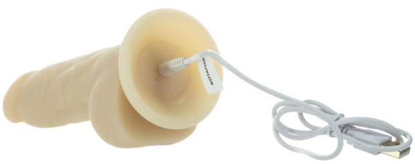 купить Фаллоимитатор с вибрацией и ротацией Naked ADDICTION Chris 7″ Rotating & Vibrating Dong, пульт ДУ, д