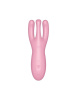 фото Клиторальный смарт вибратор Satisfyer Threesome 4 Pink с тремя пальчиками  || фото Кліторальний смарт вібратор Satisfyer Threesome 4 Pink з трьома пальчиками 