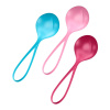 фото Вагинальные шарики Satisfyer Strengthening Balls (3шт), диаметр 3,8см, вес 62-82-98гр, монолитные