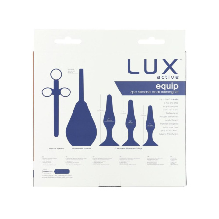 фото Набор анальных игрушек для новичков Lux Active – Equip – Silicone Anal Training Kit  || фото Набір анальних іграшок для новачків Lux Active – Equip – Silicone Anal Training Kit, 7 pcs 