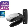 фото Смарт-вибратор для пар Satisfyer Double Fun (Black) с пультом ДУ