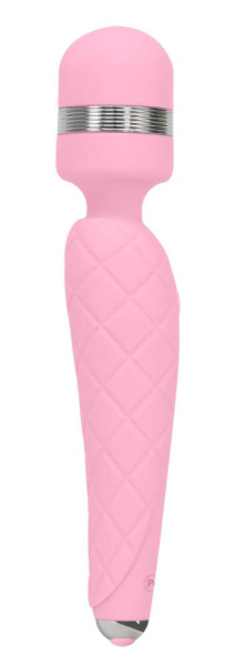 купити Розкішний вібромасажер PILLOW TALK - Cheeky Pink з кристалом Swarovsky, плавне підвищення потужності