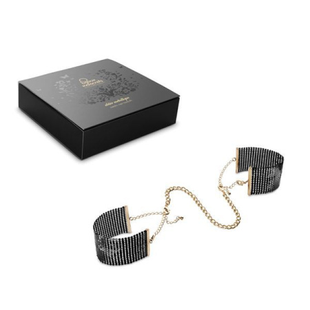 фото Наручники Bijoux Indiscrets Desir Metallique Handcuffs - Black, металлические, стильные браслеты  || фото Наручники Bijoux Indiscrets Desir Metallique Handcuffs - Black, металеві, стильні браслети 