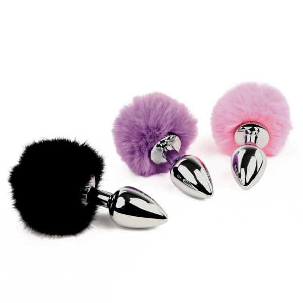 купить Анальная пробка FeelzToys - Bunny Tails Butt Plug Pink