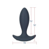 фото Анальная пробка с пульсацией Lux Active – Throb – 4.5" Anal Pulsating Massager, пульт ДУ  || фото Анальна пробка з пульсацією Lux Active – Throb – 4.5" Anal Pulsating Massager, пульт ДК 