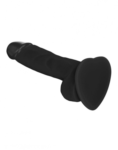 купить Реалистичный фаллоимитатор Strap-On-Me SOFT REALISTIC DILDO Black - Size S