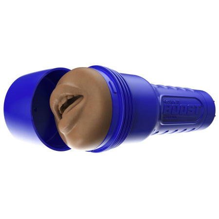 фото Мастурбатор-ротик Fleshlight Boost Blow Medium Dark Flesh с плавающими кольцами  || фото Мастурбатор-ротик Fleshlight Boost Blow Medium Dark Flesh з плаваючими кільцями 