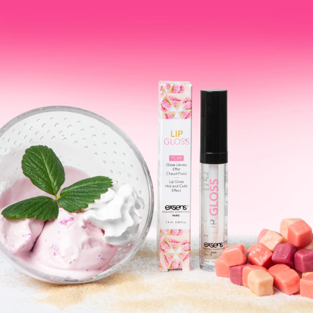 фото Стимулирующий блеск для губ EXSENS Lip Gloss 7,4 мл, эффект покалывания и холод-тепло  || фото Стимулювальний блиск для губ EXSENS Lip Gloss 7,4 мл, ефект поколювання і холод-тепло 