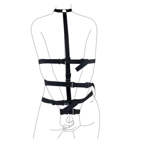 фото Набор для фиксации Art of Sex - BDSM Fixation Black Night Simple  || фото Набір для фіксації Art of Sex - BDSM Fixation Black Night Simple 