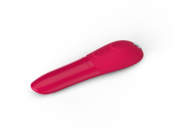 купить Мощная вибропуля Tango X Cherry Red by We-Vibe, 7 режимов вибрации, 8 уровней интенсивности
