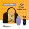 фото Вибратор в трусики FeelzToys Panty Vibrator Purple с пультом ДУ, 6 режимов работы, сумочка-чехол