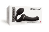 фото Безремневой вибрострапон с вакуумной стимуляцией Strap-On-Me MULTI ORGASM Black S, регулируемый  || фото Безремінний вібрострапон з вакуумною стимуляцією Strap-On-Me MULTI ORGASM Black S, регульований 