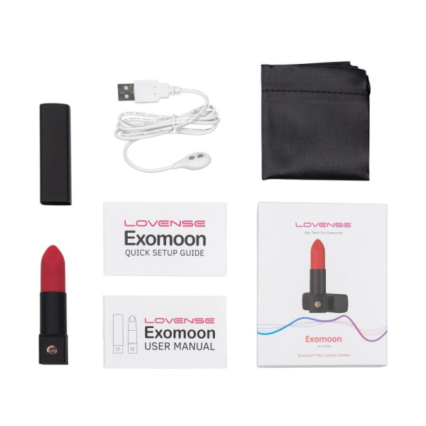 купить Вибратор-помада Lovense Exomoon, работает через приложение