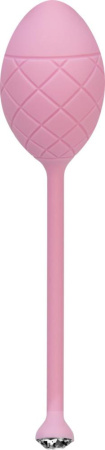 фото Роскошные вагинальные шарики PILLOW TALK - Frisky Pink с кристаллом, диаметр 3,2см, вес 49-75гр  || фото Розкішні вагінальні кульки PILLOW TALK - Frisky Pink з кристалом, діаметр 3,2 см, вага 49-75гр 