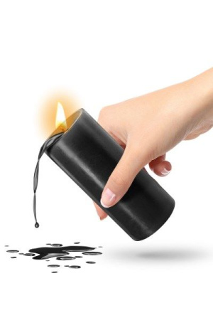 фото БДСМ cвеча низкотемпературная Fetish Tentation SM Low Temperature Candle Black  || фото БДСМ свічка низькотемпературна Fetish Tentation SM Low Temperature Candle Black 