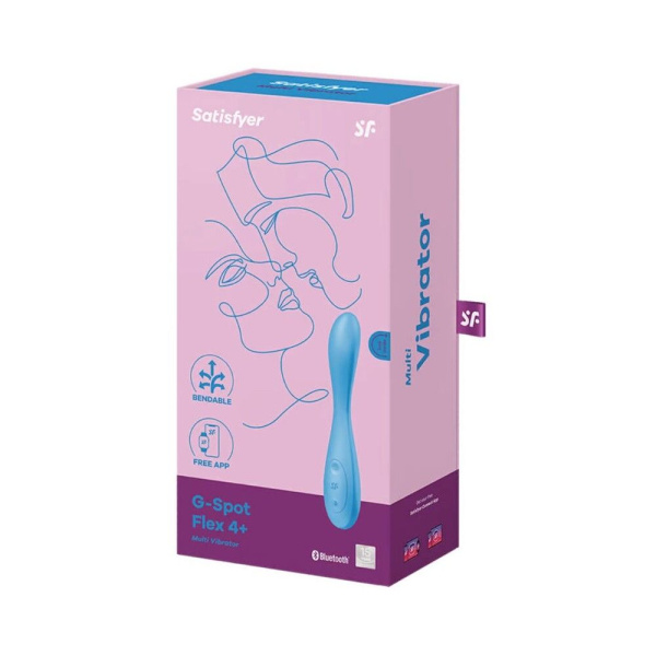 купить Универсальный смарт-вибратор Satisfyer G-Spot Flex 4+, гибкий ствол с фиксацией положения
