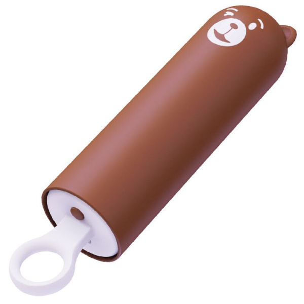 купити Вібратор CuteVibe Teddy Brown (Pink Dildo), реалістичний вібратор під виглядом морозива