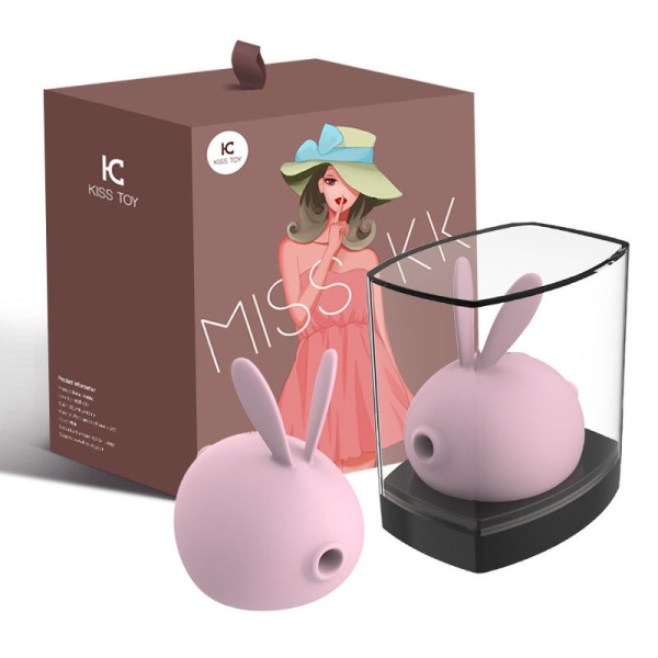 купити Вакуумний стимулятор з вібрацією KisToy Miss KK Pink