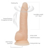 фото Фаллоимитатор с вибрацией и ротацией Naked ADDICTION James 8″ Rotating & Vibrating Dong, пульт ДУ, д  || фото Фалоімітатор з вібрацією та ротацією Naked ADDICTION James 8″ Rotating & Vibrating Dong, пульт ДК, д 