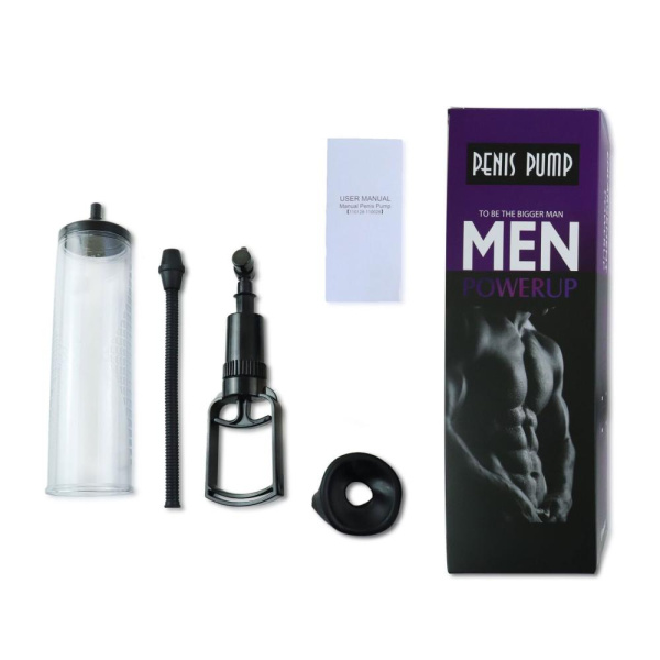 купить Вакуумная помпа с ручным насосом Men Powerup Black