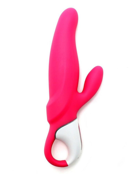купить Мощный вибратор-кролик Satisfyer Vibes Mr. Rabbit, два мотора, литой силикон, 12 режимов работы