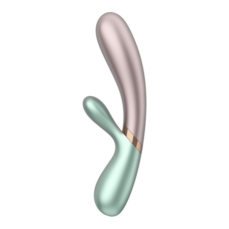 фото Смарт вибратор-кролик с подогревом Satisfyer Hot Lover Green  || фото Смарт вібратор-кролик із підігрівом Satisfyer Hot Lover Green 