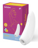 Вакуумный клиторальный стимулятор Satisfyer Curvy 1+ White