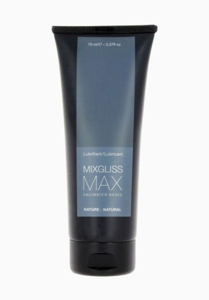 купити Анальна гель-змазка MixGliss MAX NATURE (70 мл) на водній основі з екстрактом алое